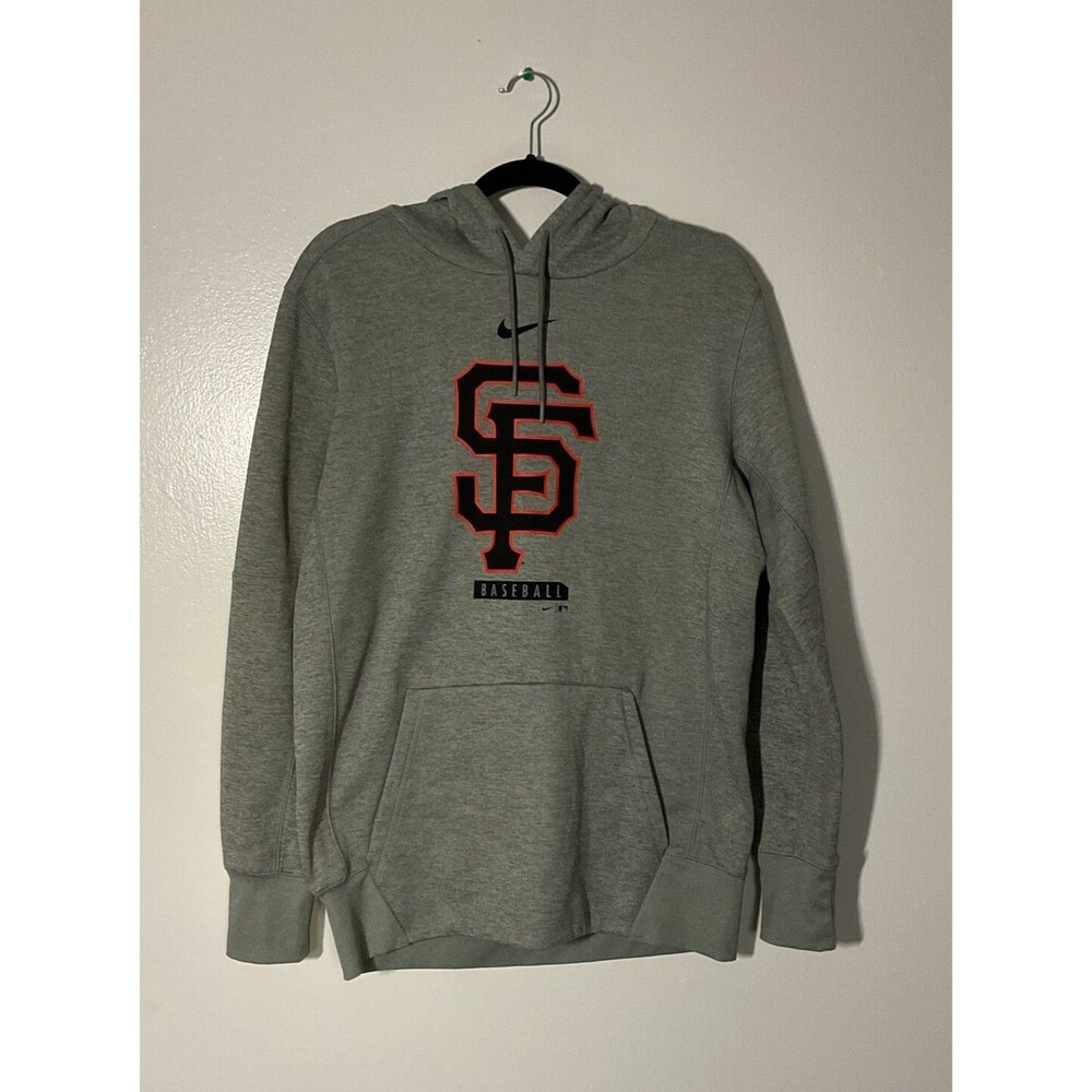 NIKE | Men's San Francisco Giants Gray  Therma Performance  Hoodie | Size M